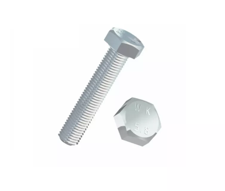 Śruba z łbem sześciokątnym pełny gwint 10 x 80