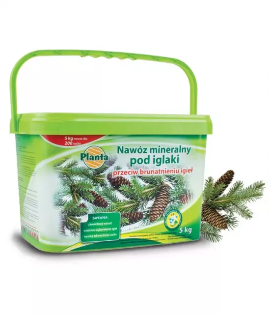 Nawóz przeciw brunatnieniu igieł 5kg wiaderko