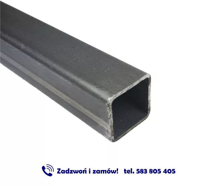 Profil stalowy zamknięty 50x20x2 mm