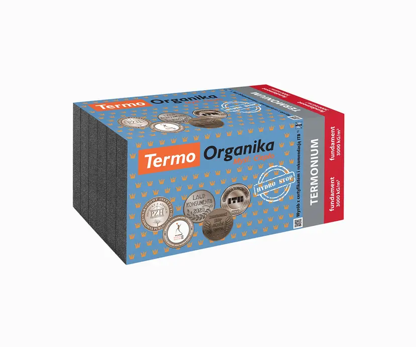 Styropian fundamentowy 031 Termonium 10 cm 100 kPa Termo Organika