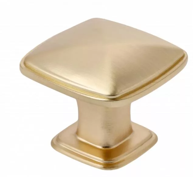 Gałka meblowa Point złoto szczotkowane