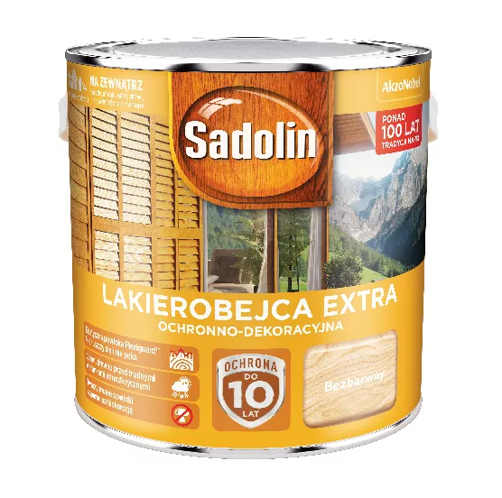 Lakierobejca Sadolin Extra 2,5 l bezbarwny