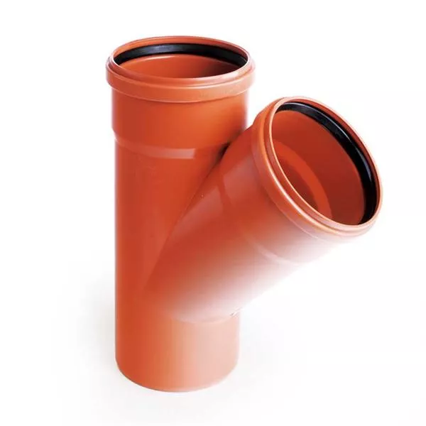 Trójnik kanalizacji zew. 110/110 < 90'