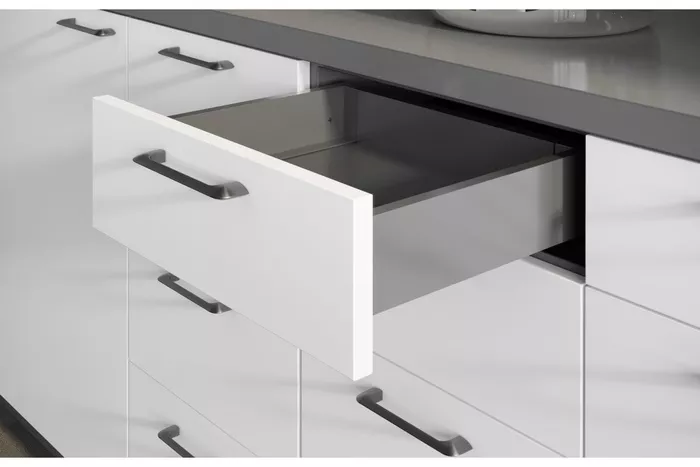 Szuflada AXIS PRO 550 mm antracyt niska GTV