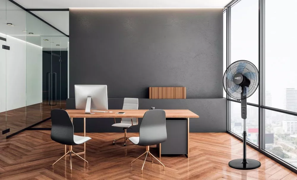 Wentylator podłogowy 45W z regulacją wysokości