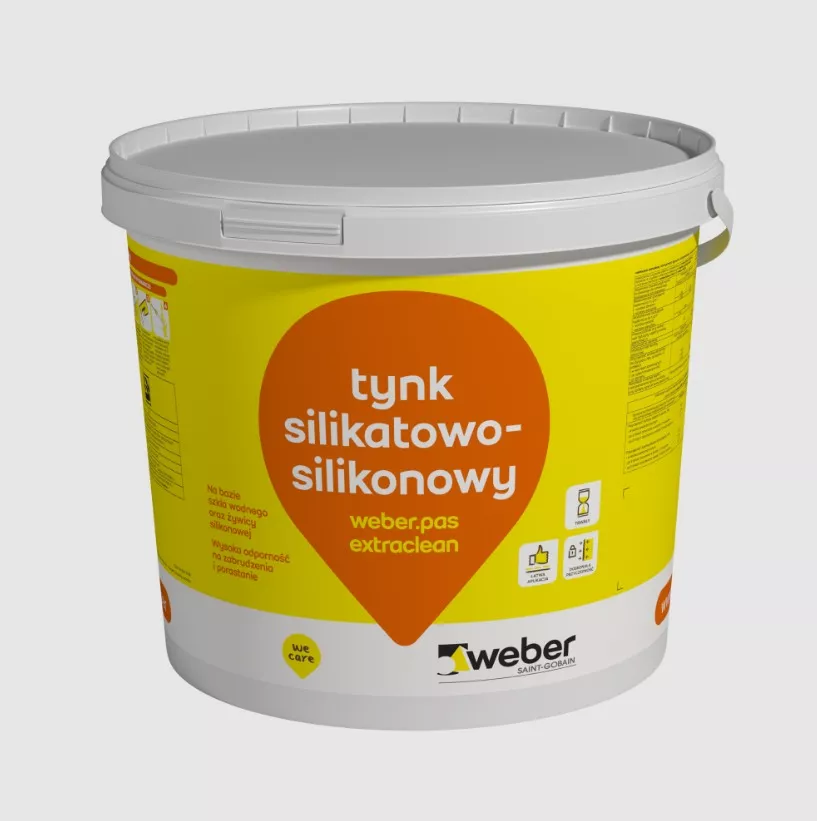 Tynk silikatowo silikonowy 30 kg pas extraclean