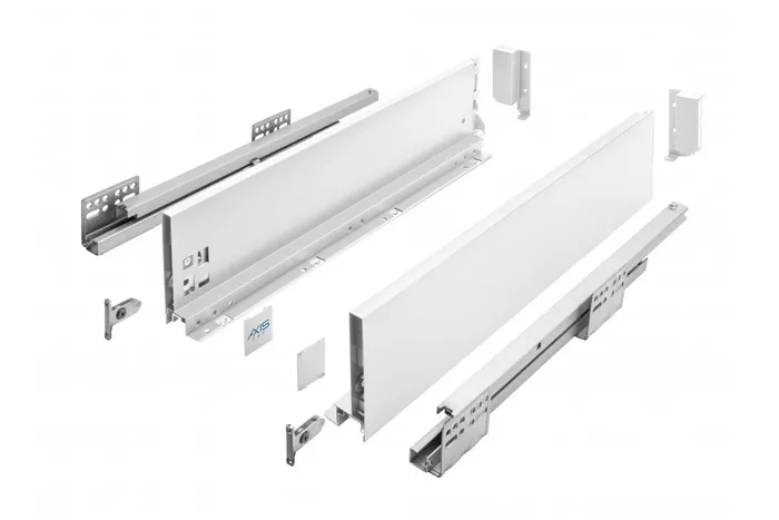 Szuflada AXIS PRO 450 mm biała średnia GTV