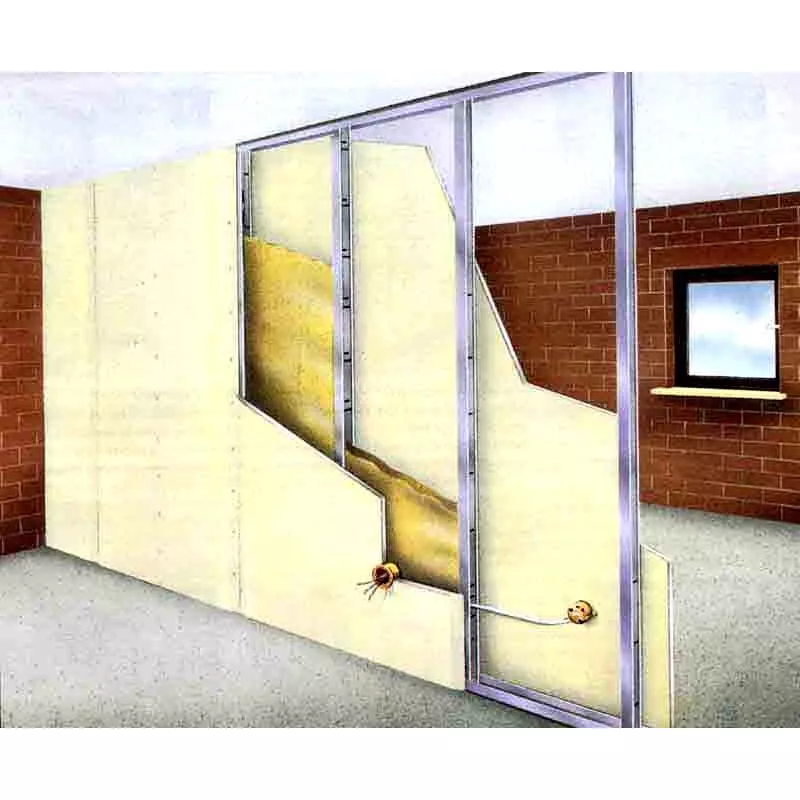 Wełna akustyczna Aku Płyta 10 cm Isover 