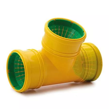 Drenarski trójnik uniwersalny od 80 do 100 mm, kąt 90'