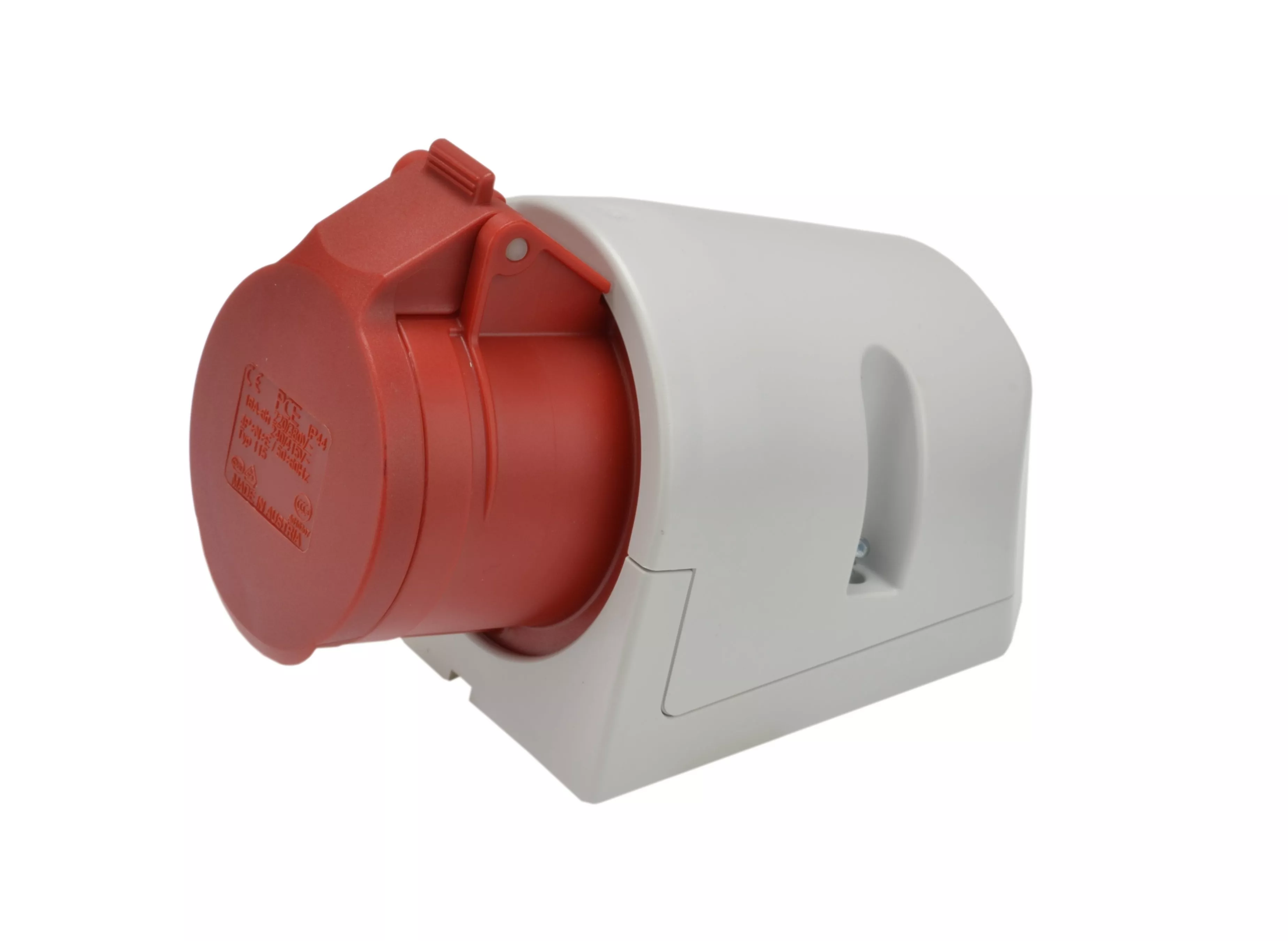 Gniazdo siłowe natynkowe na stałe 400V 16A 5P IP44