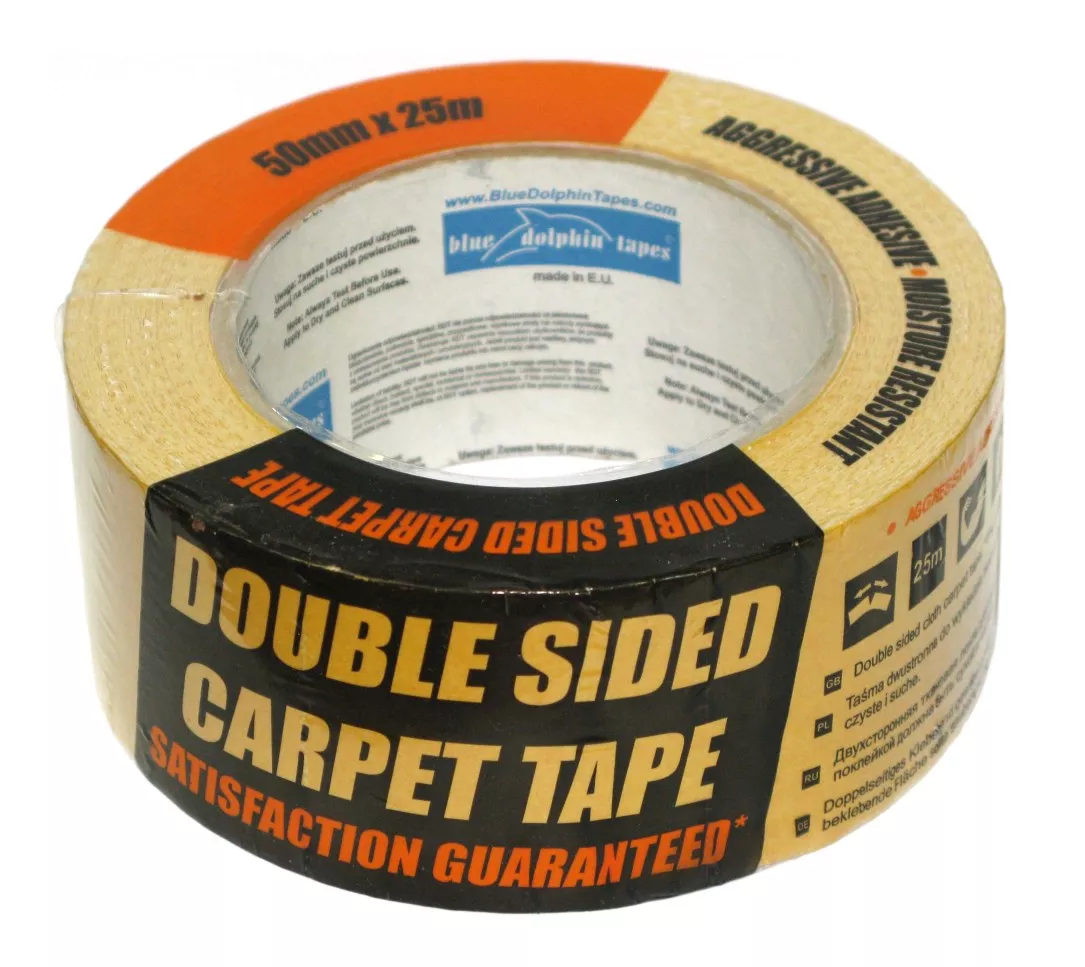Taśma dwustronna tkaninowa 50 mm x 25 m