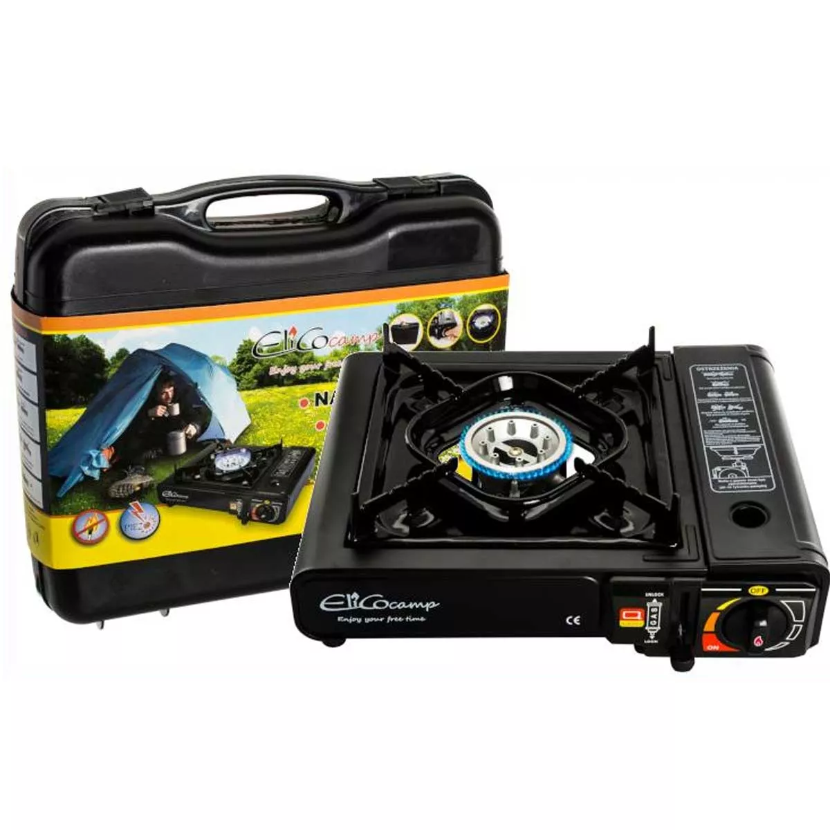 Walizkowa kuchenka gazowa