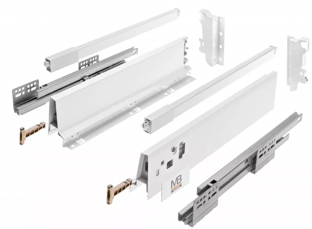 Modern Box kwadrat. 500mm średni biały