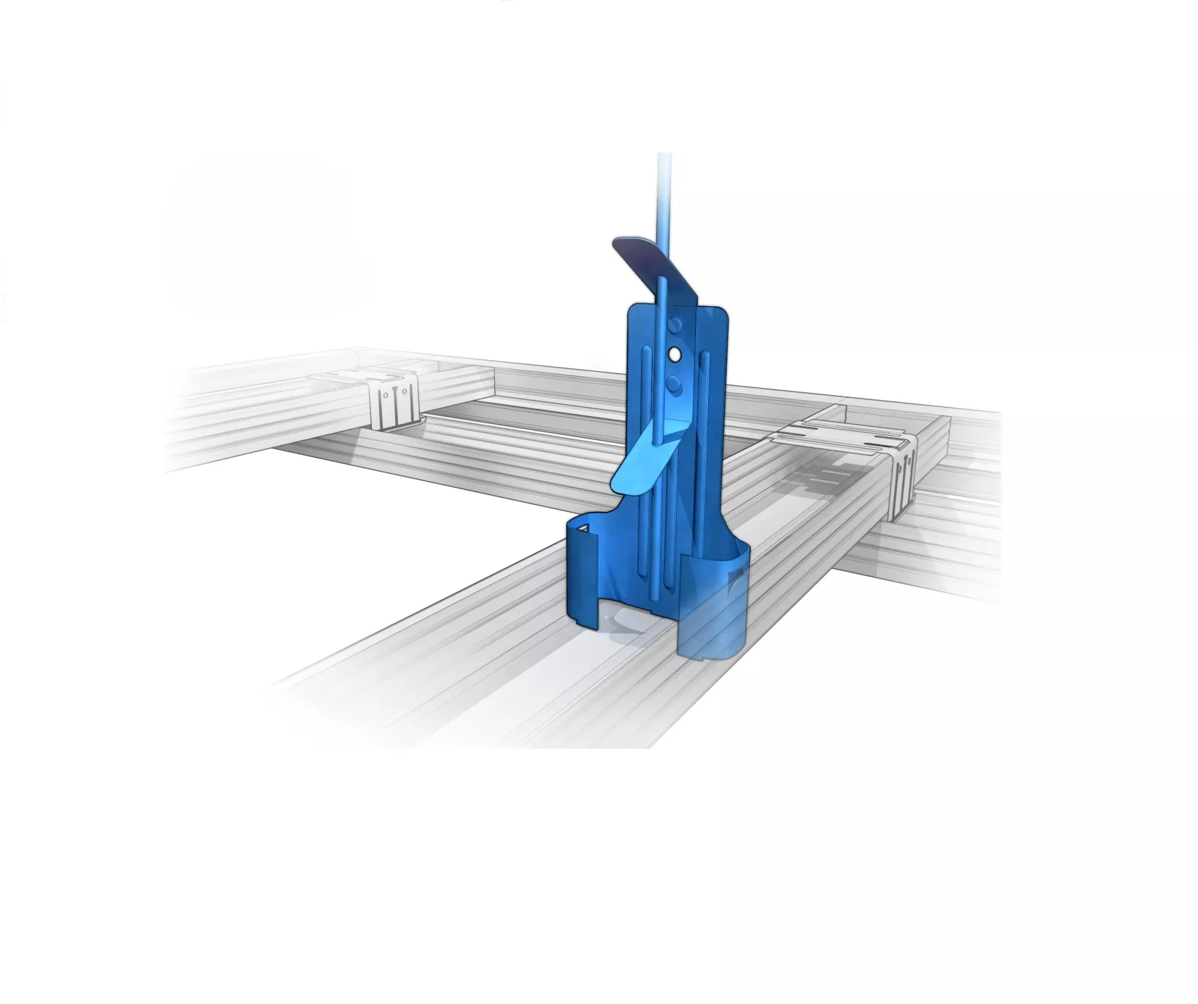 Wieszak obrotowy do profili CD 60