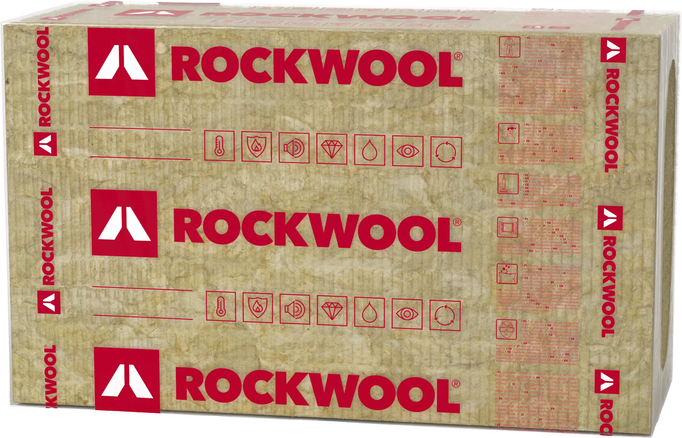 Wełna fasada Frontrock S gr. 2cm - 4.8m2 Rockwool