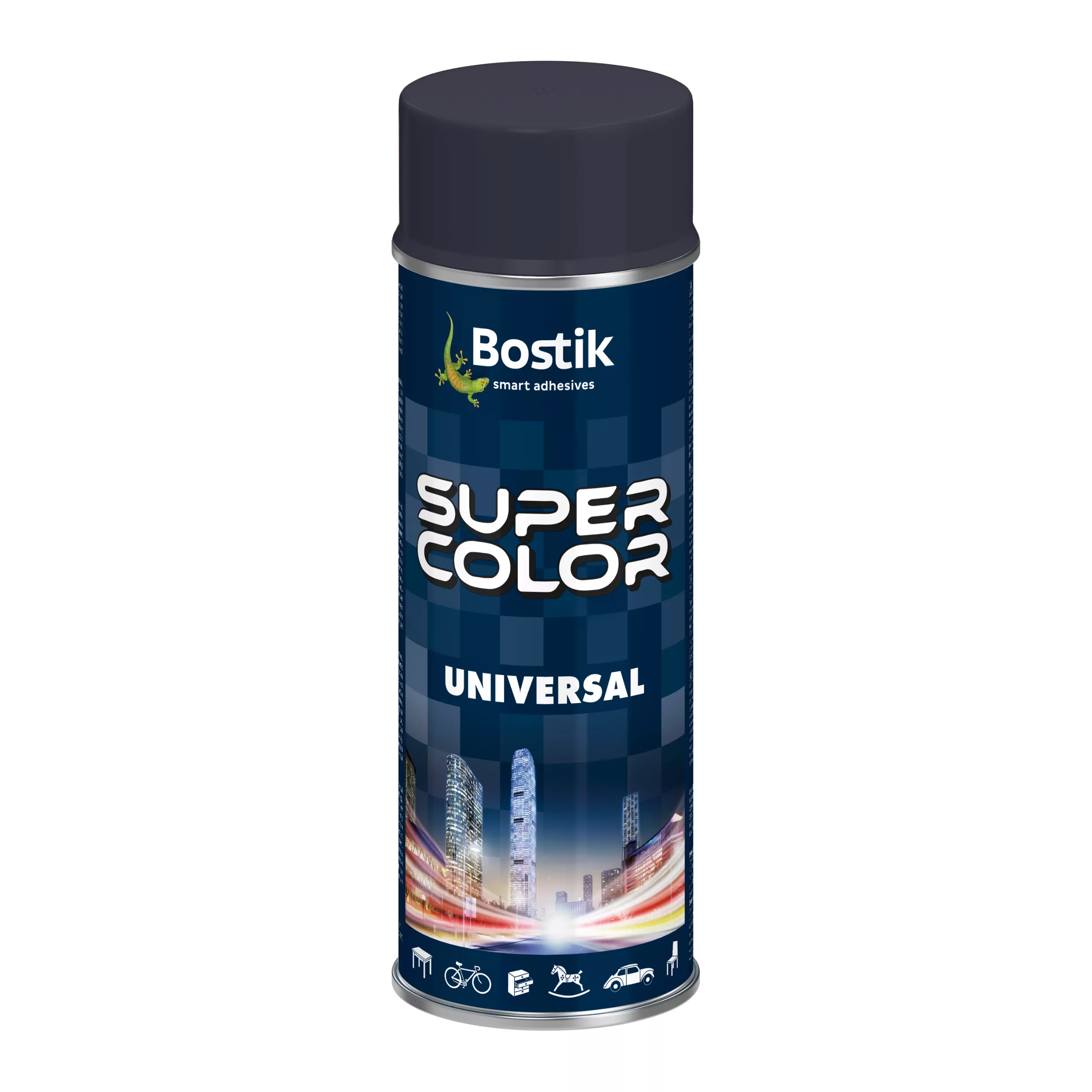 Spray lakier uniwersalny Bostik 400ml ANTRACYT RAL 7016