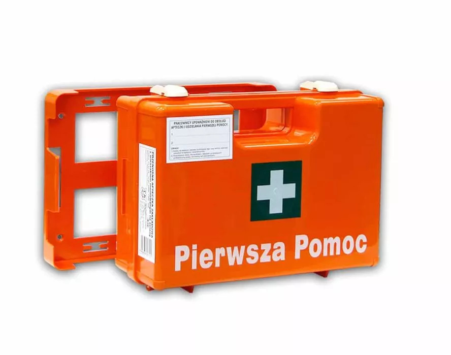 Apteczka zakładowa z wieszakiem K-10