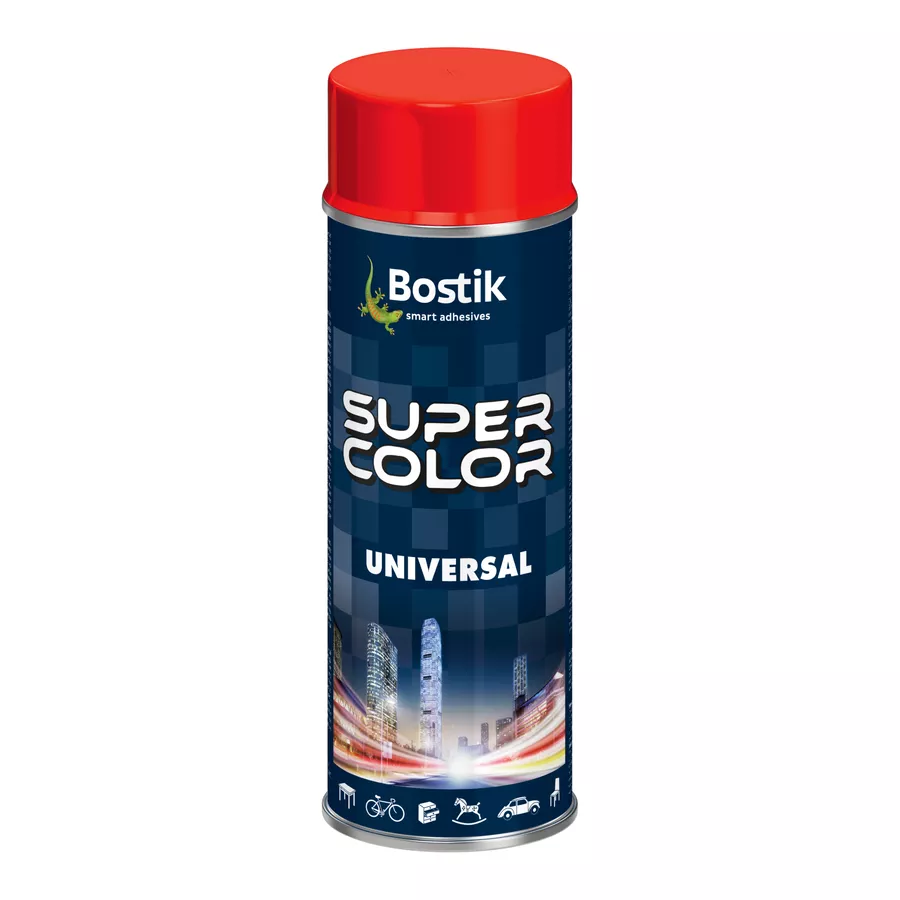 Spray lakier uniwersalny Bostik 400ml CZERWONY RAL 3020