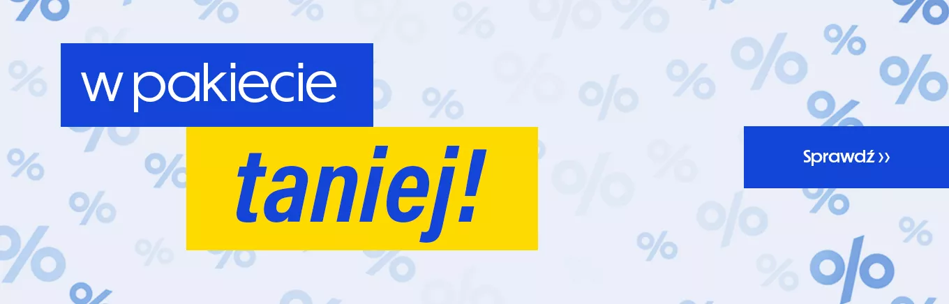 W pakiecie taniej