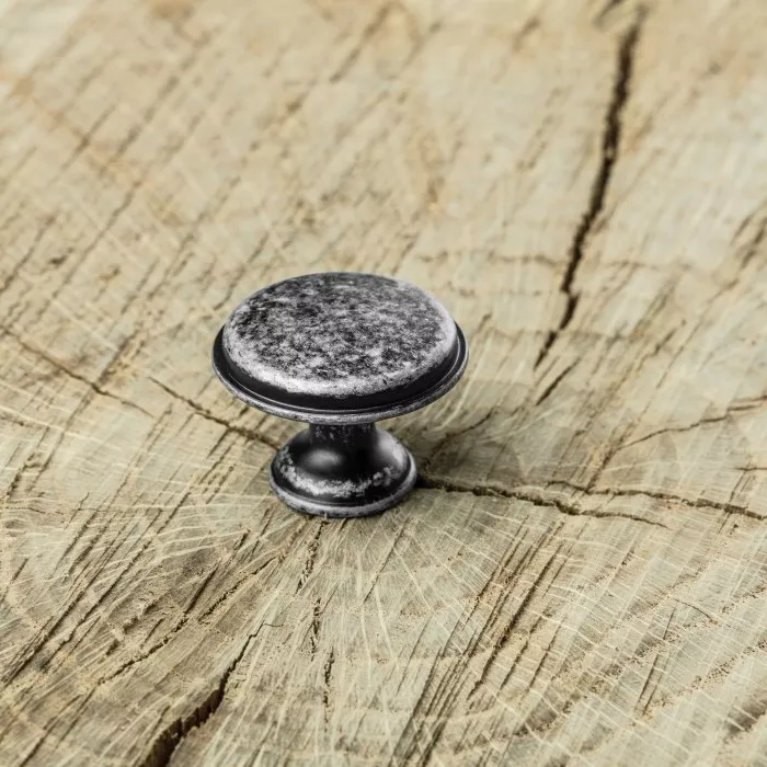 Gałka znal. Cento ant. srebrny