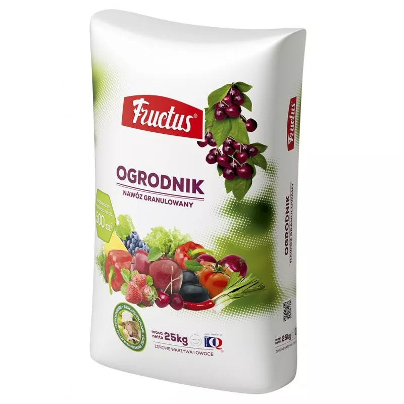 Fructus nawóz ogrodnik 25 kg
