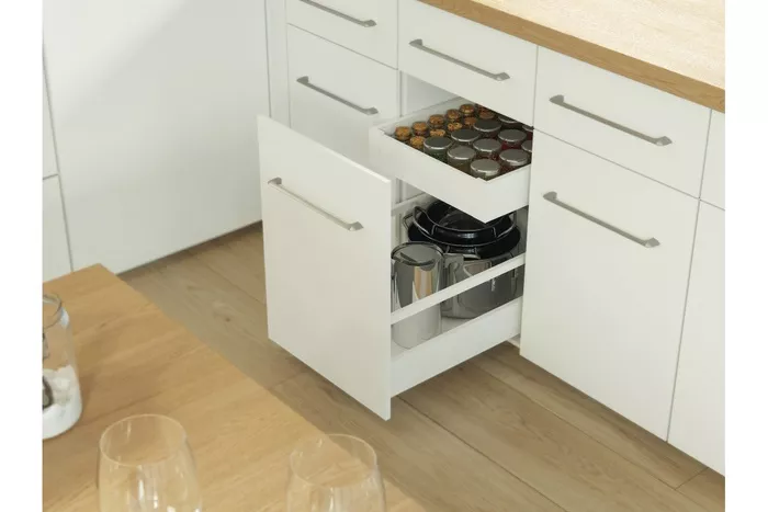 Szuflada AXIS PRO 550 mm biała niska GTV