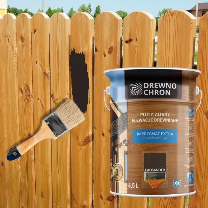 Impregnat do drewna Drewnochron  4.5 l palisander
