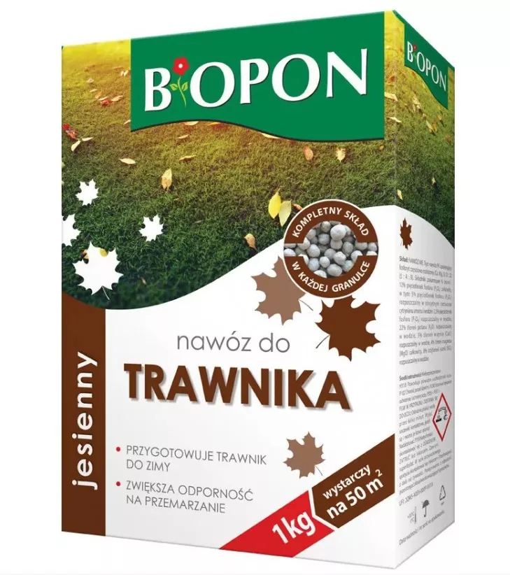 Nawóz jesienny do trawnika 1 kg