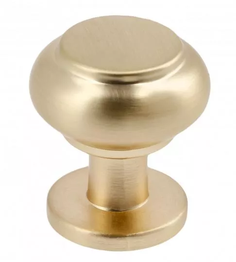 Gałka meblowa Stilo złoto szczotkowane 
