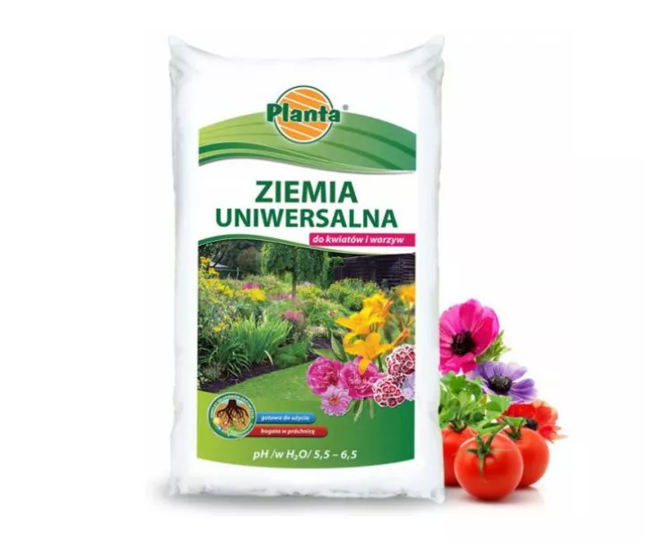 Ziemia uniwersalna do kwiatów i warzyw 50 l Planta