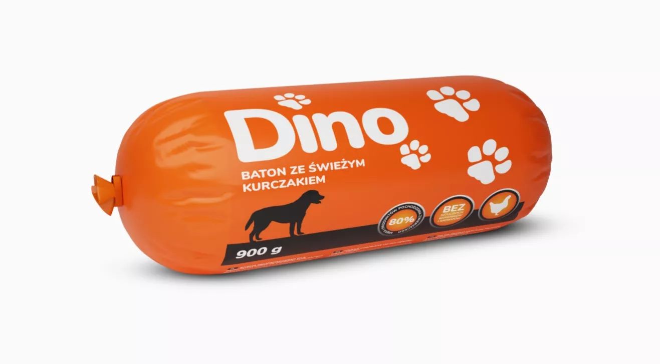 Baton z kurczakiem 900 g Dino