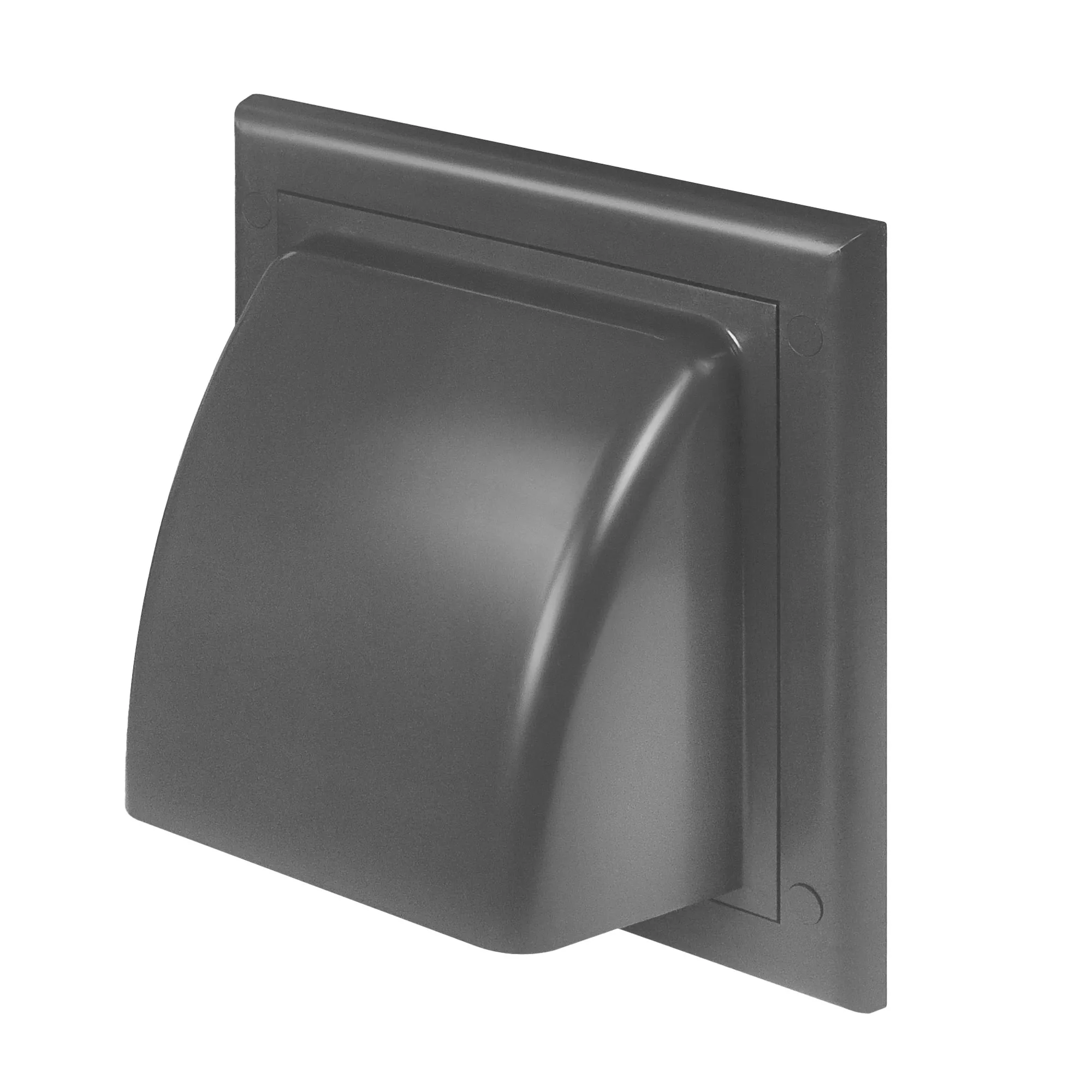 Osłona kanału wentylacyjnego okrągłego 125 grafit