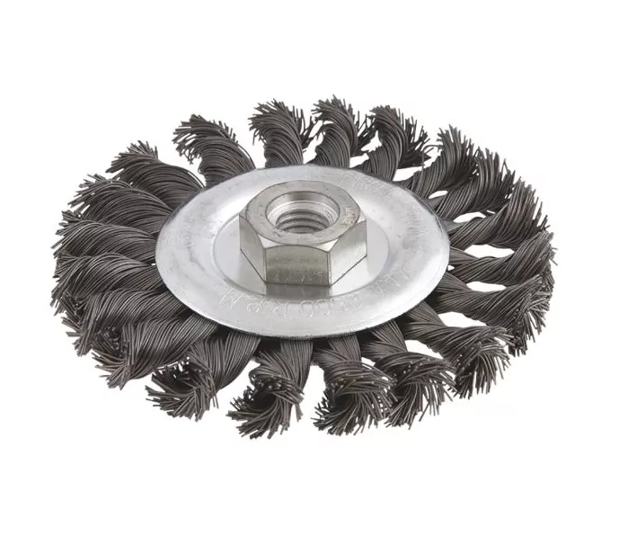 Szczotka druciana tarczowa 115 mm M14