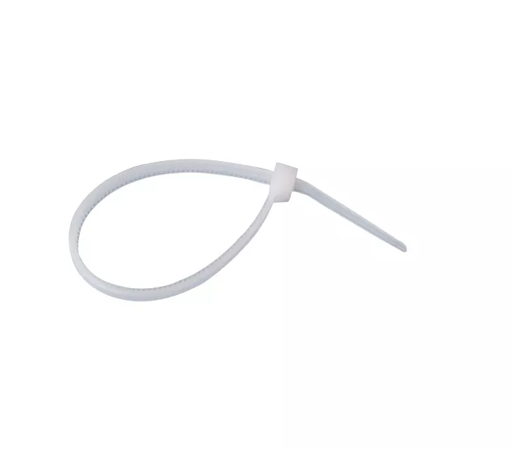Opaska nylonowa zaciskowa 3.6x140 biała