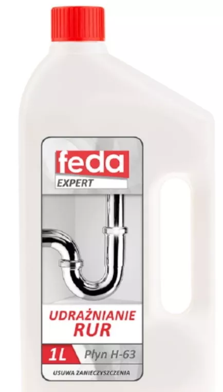 Feda Płyn 1 l udrażnianie rur