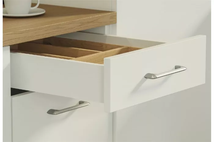 Szuflada AXIS PRO 400 mm biała niska GTV