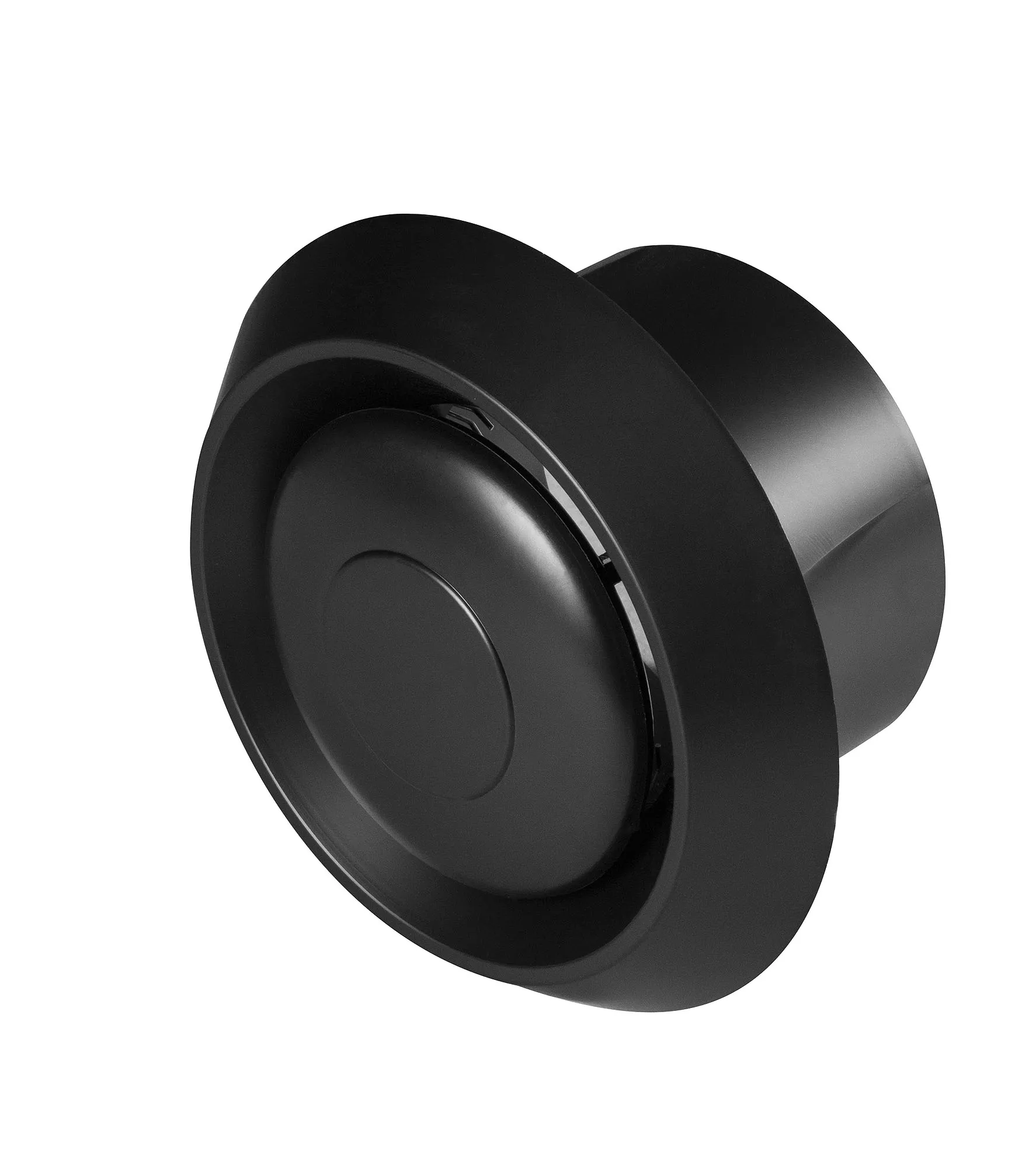 Anemostat plastikowy nawiewno-wywiewny 100 czarny