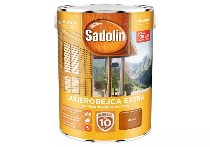 Lakierobejca Sadolin Extra 5 l mahoń