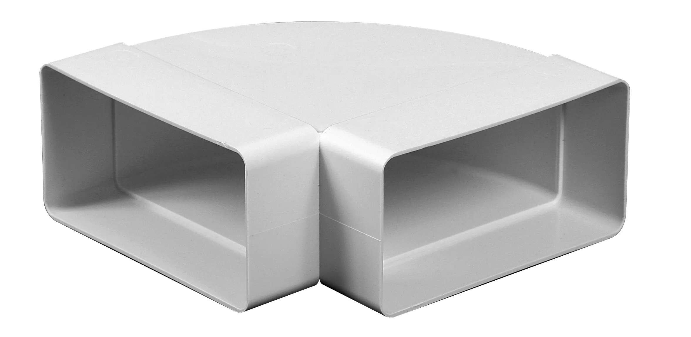 Kolano wentylacyjne poziome 55x110 90'