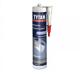 Silikon sanitarny bezbarwny 280 ml TYTAN