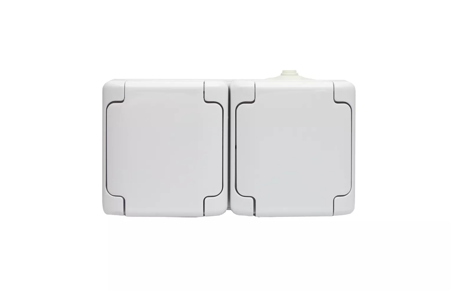 Gniazdo natynkowe podwójne Bryza