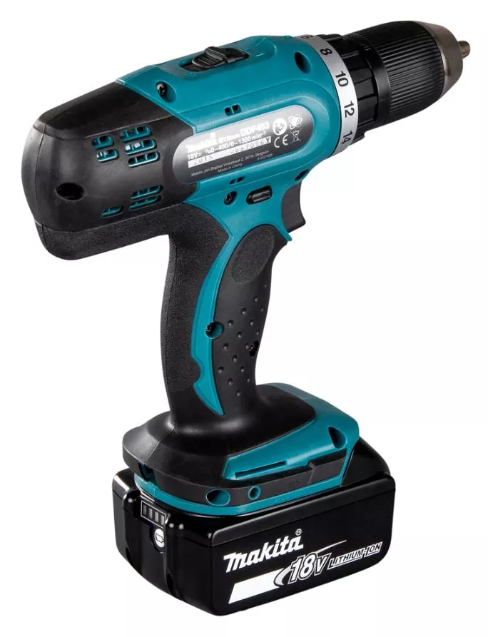 Wiertarko-wkrętarka 18V 2x3 Ah DDF453RFE Makita