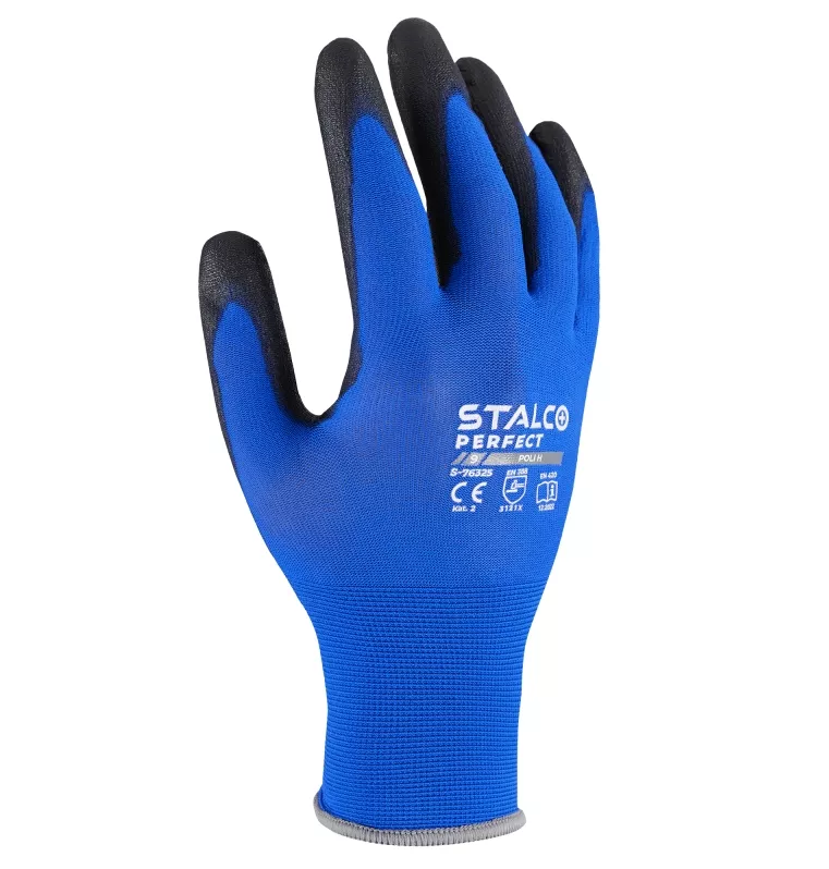 Rękawice robocze nylonowe S-Poli H rozmiar 7