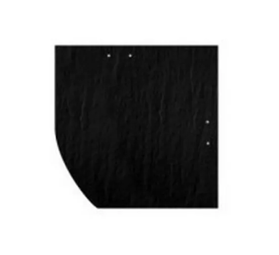 Płytka dachówkowa czarna lewa STRUKTONIT 30x30 cm