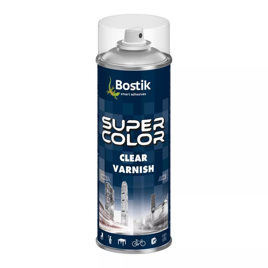 Spray lakier uniwersalny Bostik 400ml TRANSPARENTNY RAL 0000