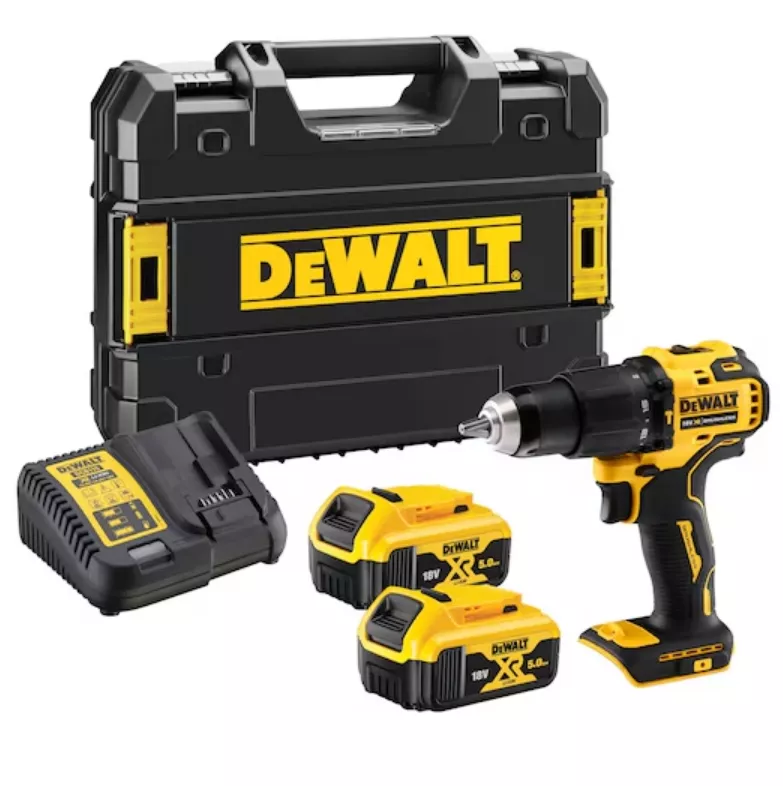 Wkrętarko-wkrętarka udarowa 18V XR 2x5Ah DCD709P2T-QW Dewalt