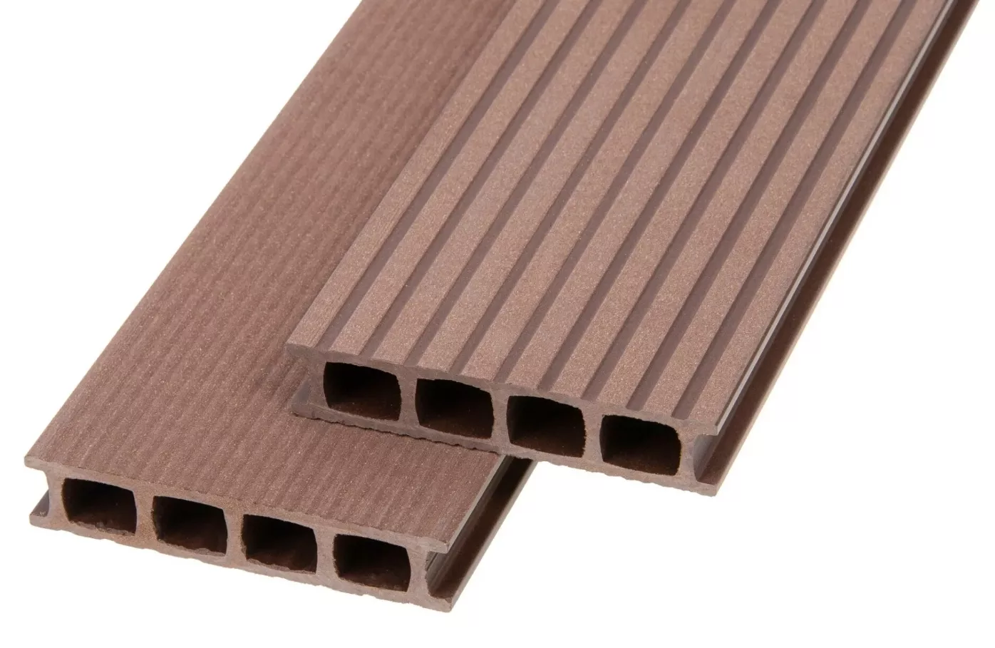 Deska tarasowa kompozytowa 4 m kasztan szczotkowany TERRA