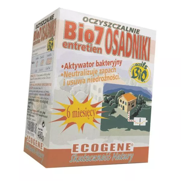 Bioaktywator BIO 7 Entretien 480 g bakterie do oczyszczalni