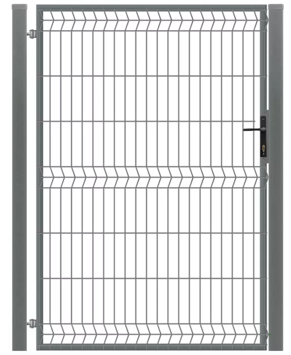 Furtka ogrodzeniowa komplet 3D h 1.5 lewa antracyt