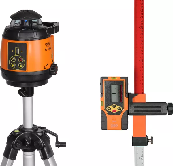 Niwelator laserowy FL 180A zestaw R15-opti